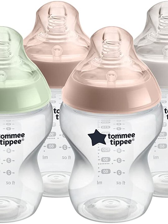 Tommee Tippee Closer To Nature Baby 260ml Bottle, 0 Months +, Pack of 6 image number 2
